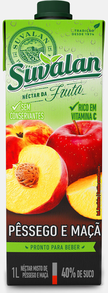 Néctar da Fruta-Pêssego e Maçã